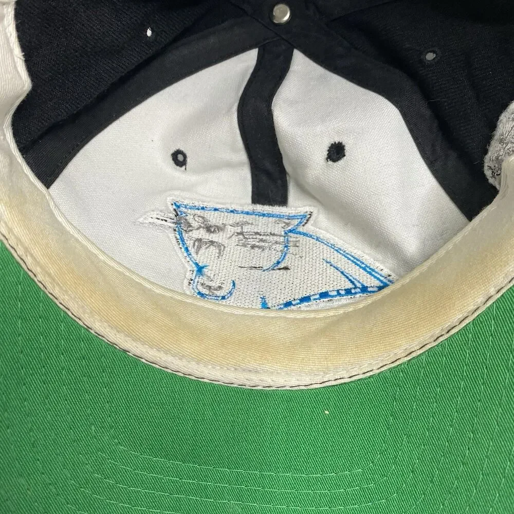 Vintage 90s Team NFL Carolina Panthers Spell out SnapBack OSFM Hat